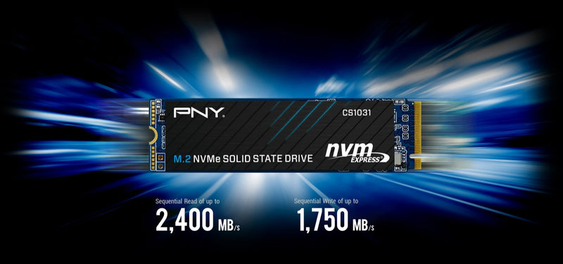 PNY CS1031 256GB M.2 2280 NVME PCIE GEN3 X4 SSD (M280CS1031-256-CL)