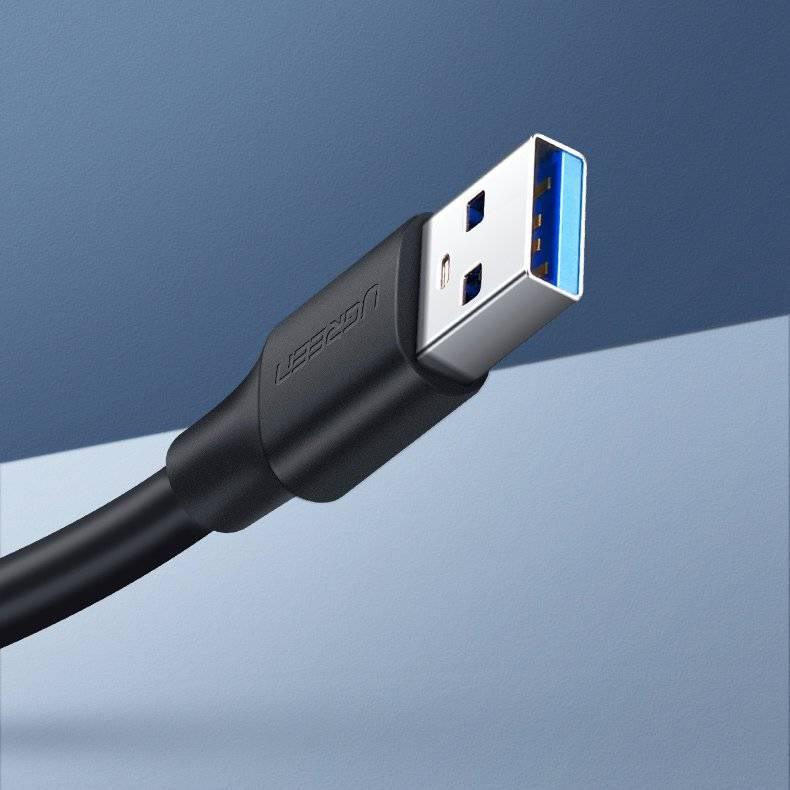 UGREEN USB 3.0 A Male To Female Extension Cable 1.5m (Black) (US129/30126) - DataBlitz