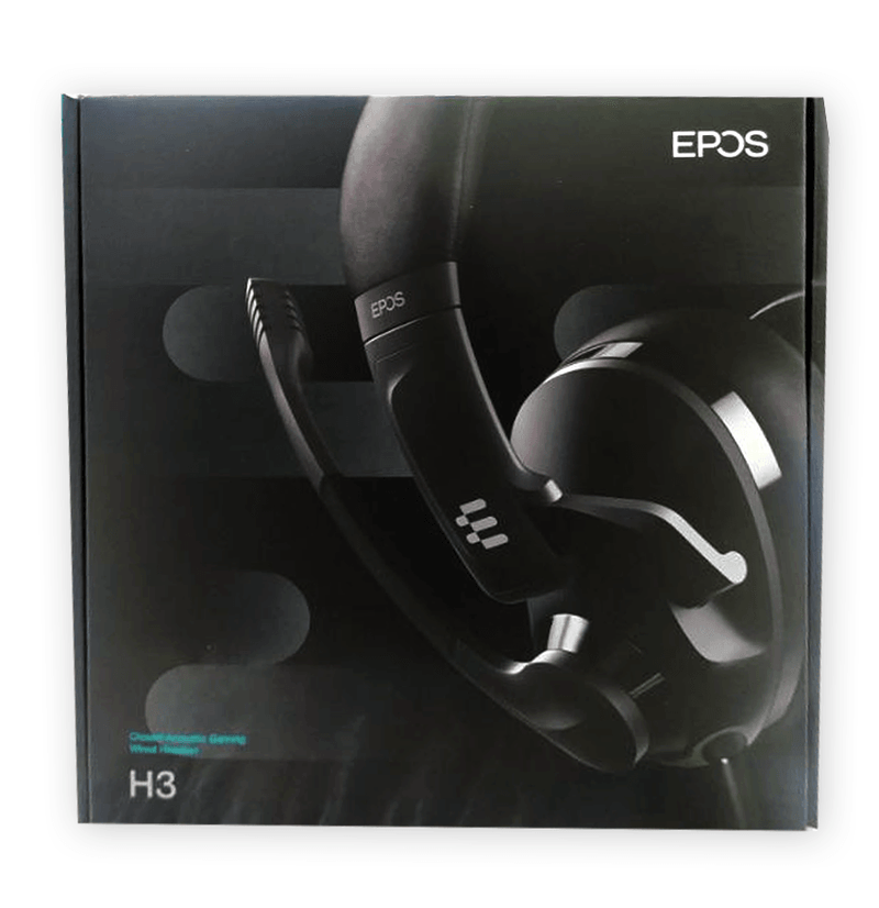 EPOS H3 CLOSED ACOUSTIC GAMING WIRED HEADSET (BLACK) - DataBlitz