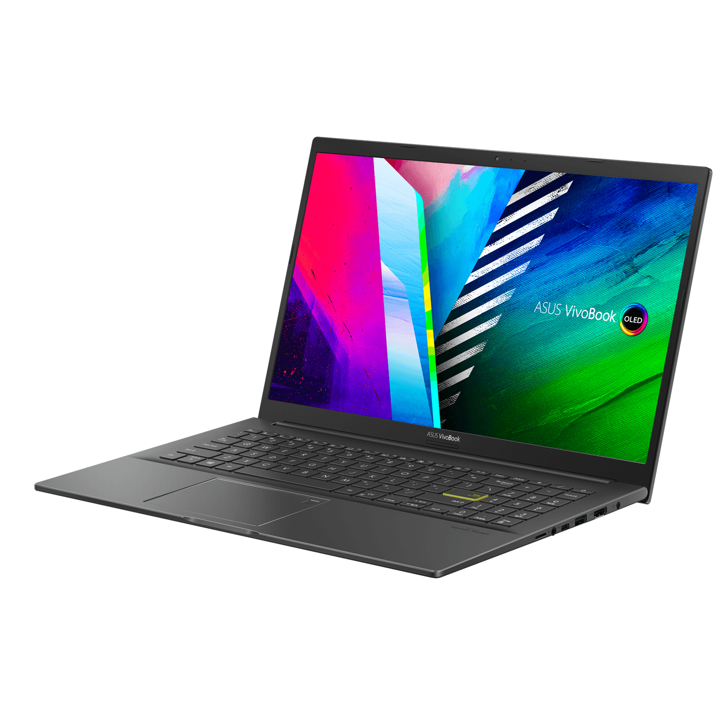 ASUS VIVOBOOK M513UA-L1297W | 15.6" OLED FHD | Ryzen™ 5 5500 | 8GB DDR4 | 512GB SSD | AMD RADEON | W11 HOME (INDIE BLACK) + ASUS NEREUS BACKPACK - DataBlitz
