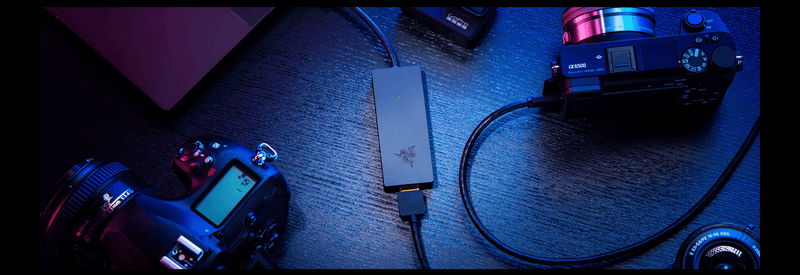 RAZER RIPSAW X USB CAPTURE CARD WITH CAMERA CONNECTION FOR FULL 4K STREAMING - DataBlitz