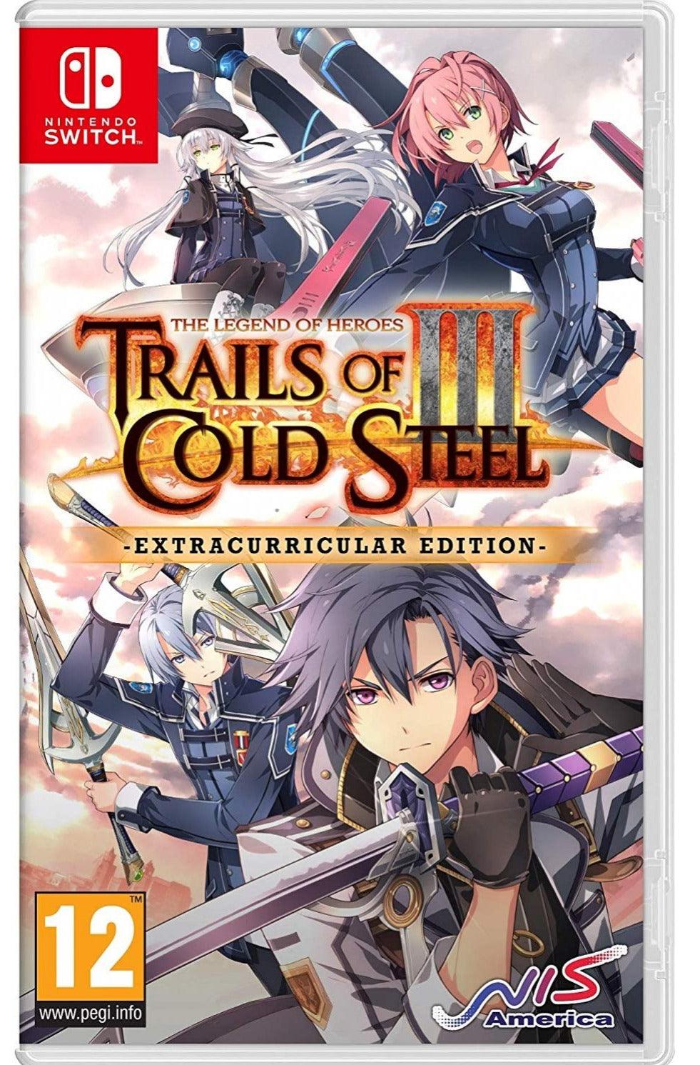 NINTENDO SWITCH THE LEGEND OF HEROES TRAILS OF COLD STEEL III EXTRACURRICULAR