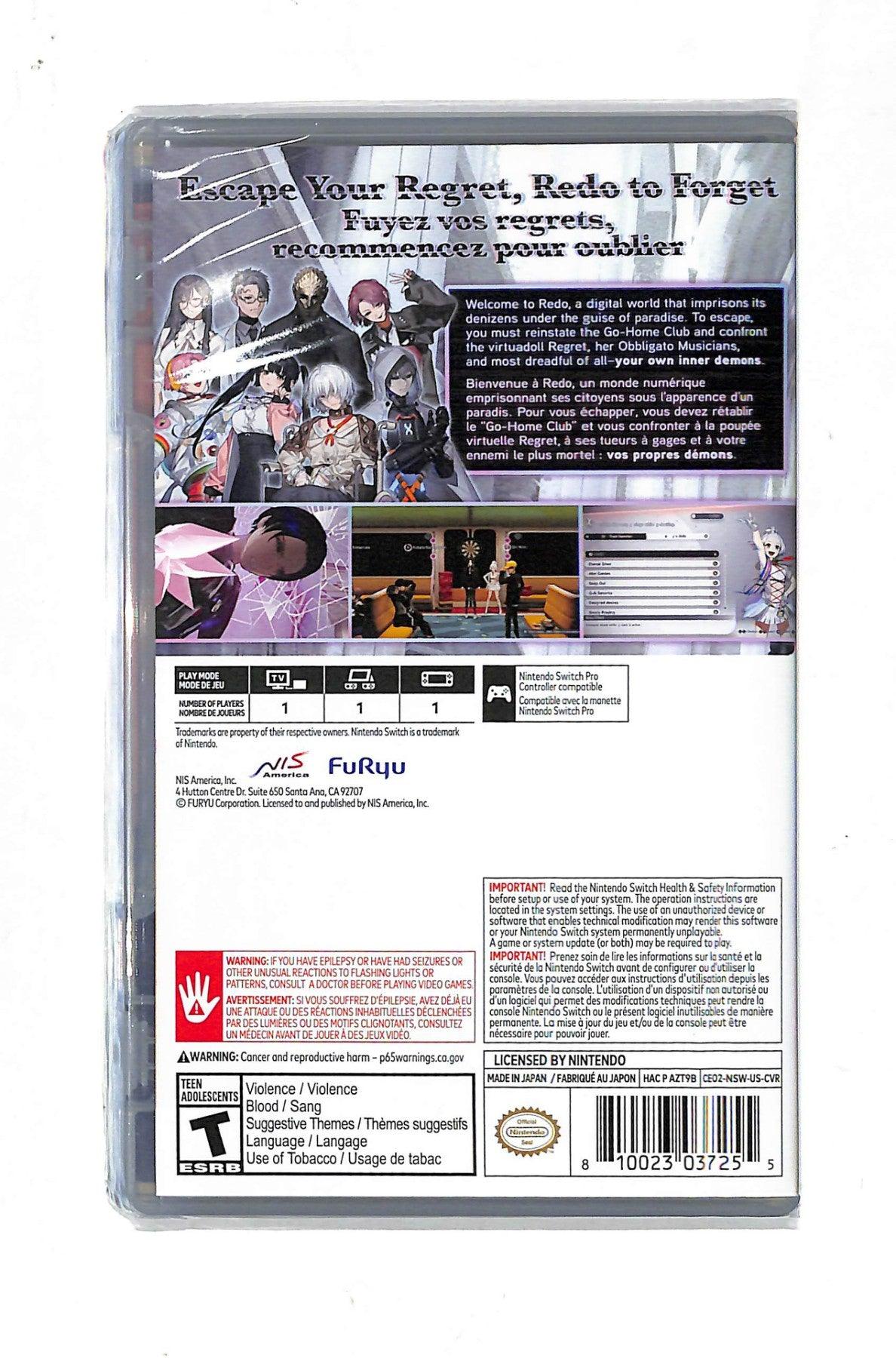 NINTENDO SWITCH THE CALIGULA EFFECT 2