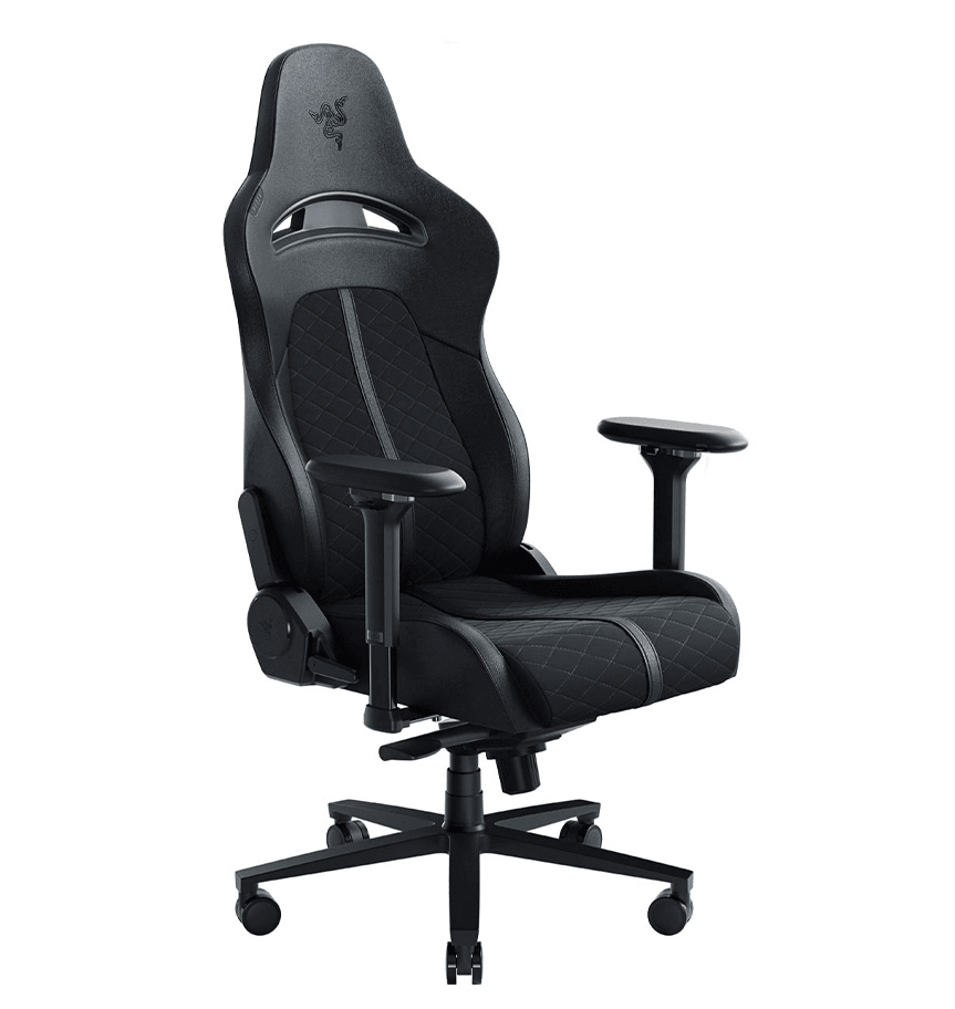 RAZER ENKI GAMING CHAIR FOR ALL-DAY COMFORT (BLACK) - DataBlitz