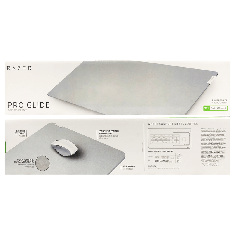 Soft Mouse Mat for Productivity - Razer Pro Glide