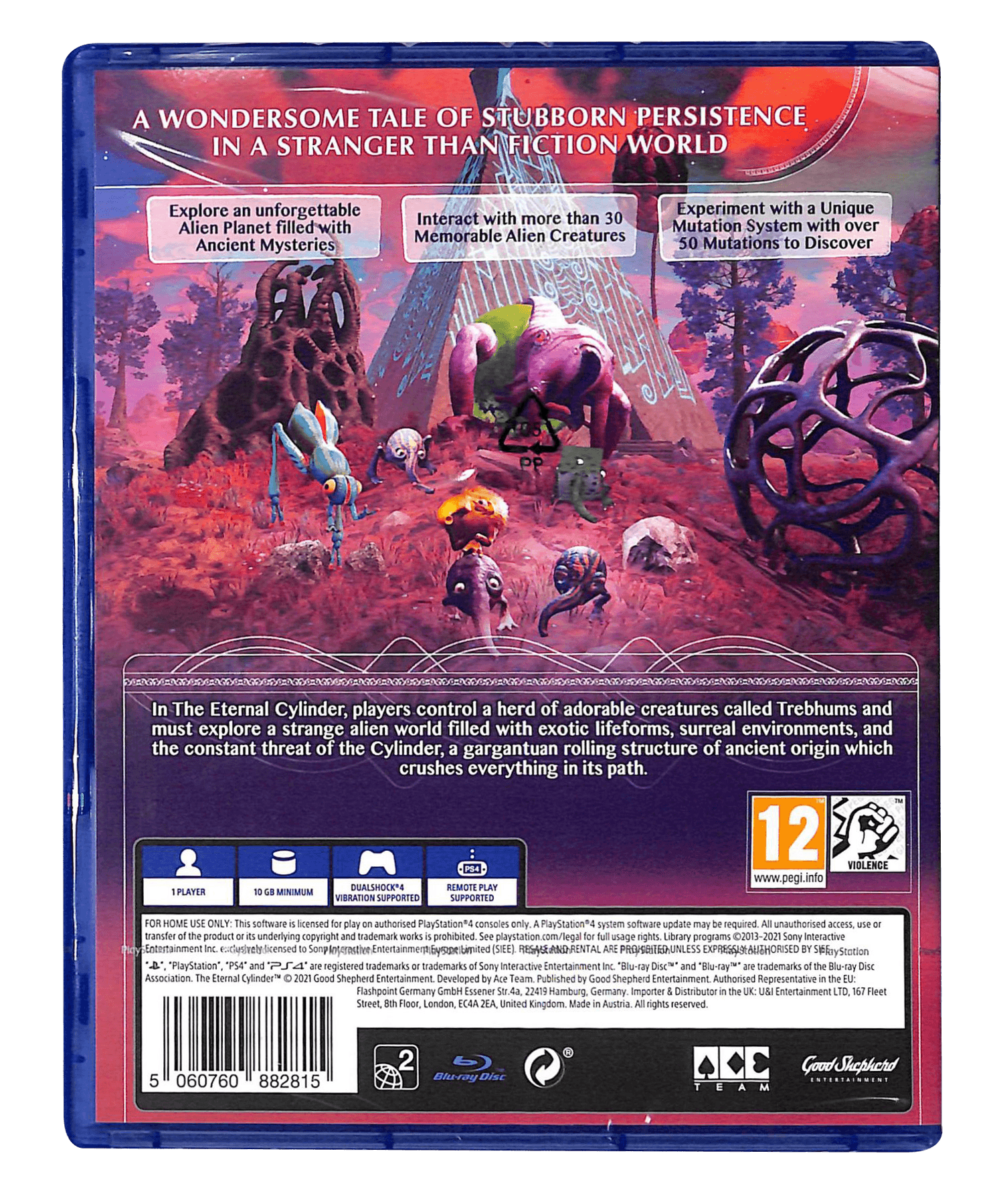 PS4 THE ETERNAL CYLINDER REG.2 - DataBlitz