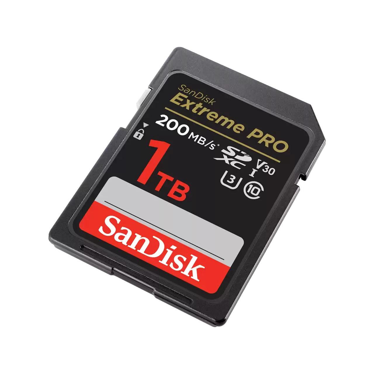 Sandisk Extreme Pro 1TB 200MB/S SDHC/SDXC UHS-I Card (SDSDXXD-1T00-GN4IN) - DataBlitz