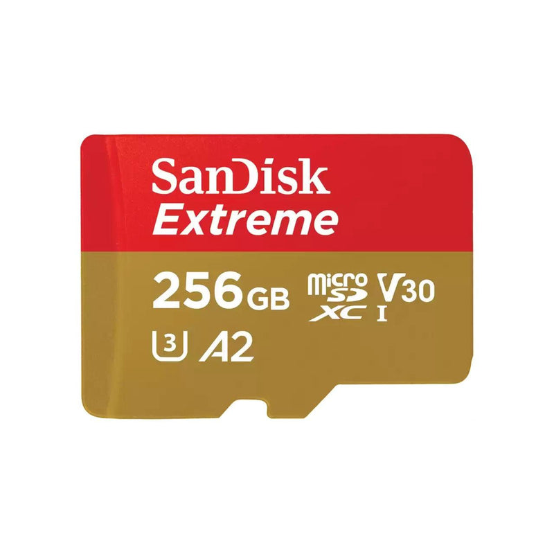 Sandisk Extreme 256GB 190MB/S UHS-1 MICROSDXC Card For Mobile Gaming (SDSQXAV-256G-GN6GN) - DataBlitz