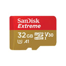 Sandisk Extreme 32GB MICROSD UHS-1 Card (SDSQXAF-032G-GN6MN) - DataBlitz