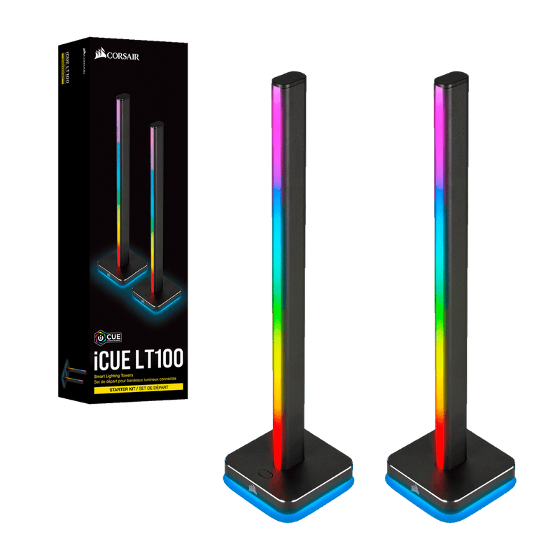 CORSAIR ICUE LT100 SMART LIGHTING TOWERS STARTER KIT - DataBlitz