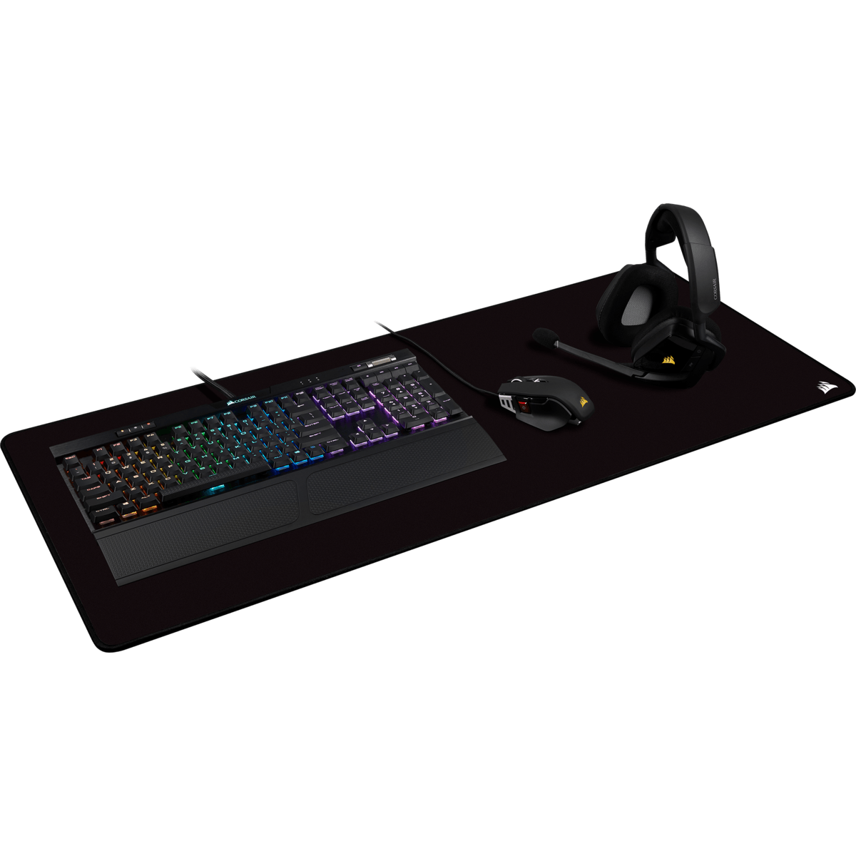 CORSAIR MM350 PRO PREMIUM SPILL-PROOF CLOTH GAMING MOUSE PAD (EXTENDED XL-BLACK) - DataBlitz