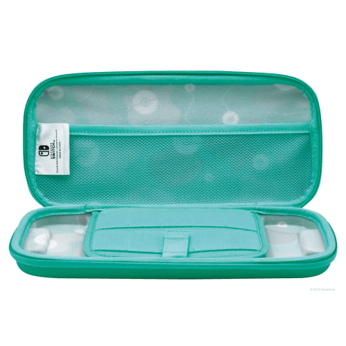 HORI NSW VAULT CASE POKEMON PIKACHU & FRIENDS FOR NINTENDO SWITCH/SWITCH LITE (TURQUOISE) (NSW-291A) - DataBlitz