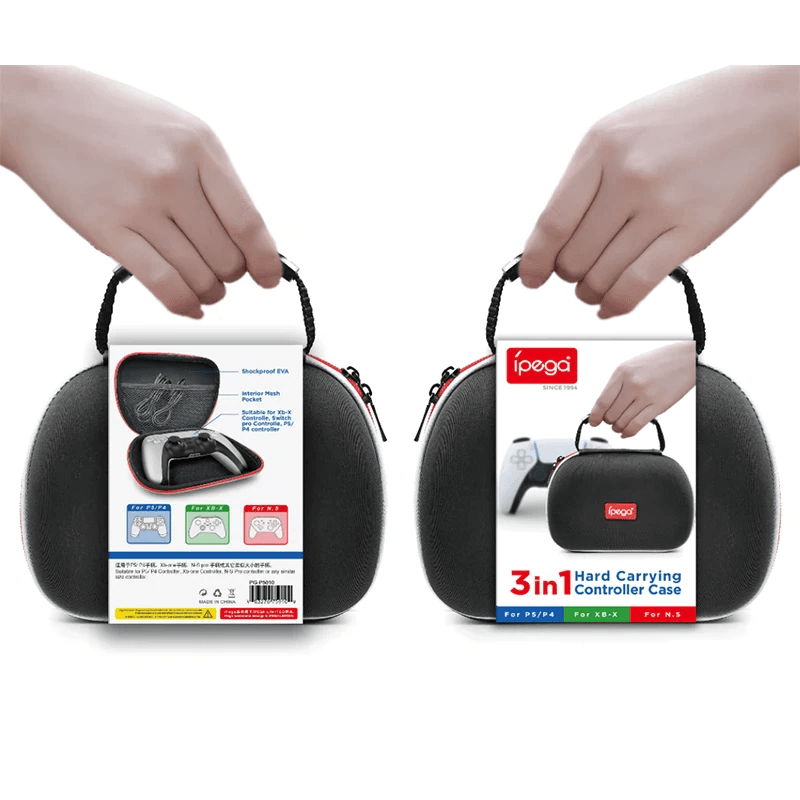 IPEGA 3 IN 1 CARRYING CASE FOR P5/P4/XBX/N-SWITCH (PG-P5010) - DataBlitz