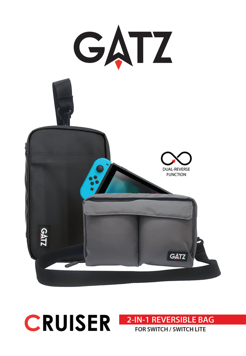 NSW GATZ CRUISER 2 IN 1 REVERSIBLE BAG FOR SWITCH/SWITCH LITE - DataBlitz