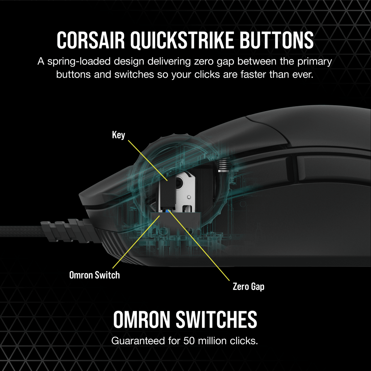 CORSAIR SABRE RGB PRO CHAMPION SERIES FPS/MOBA GAMING MOUSE - DataBlitz