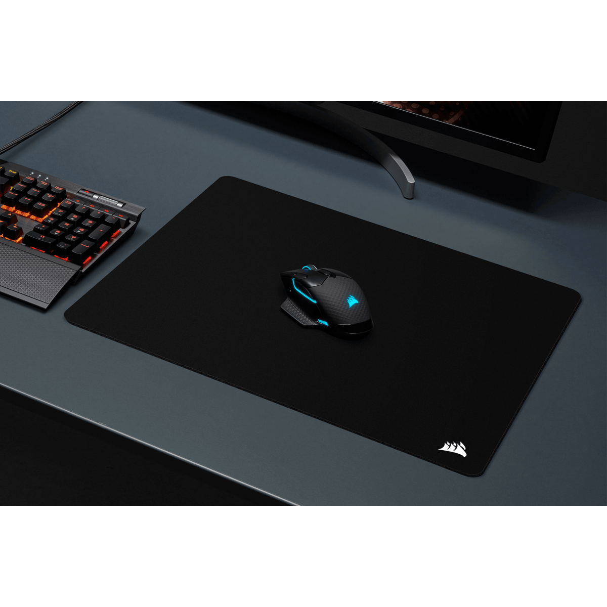 CORSAIR MM200 PRO PREMIUM SPILL-PROOF CLOTH GAMING MOUSE PAD (HEAVY XL-BLACK) - DataBlitz
