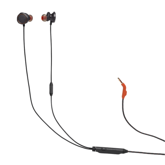 JBL QUANTUM 50 WIRED IN-EAR GAMING HEADSET W/ VOLUME SLIDER & MIC MUTE (BLACK) - DataBlitz