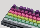 TAIHAO DOUBLE SHOT PBT BACKLIT KEYCAPS SET FOR CHERRY MX SWITCH (121-KEYS) (RAINBOW SHERBET) (C22RB603) - DataBlitz