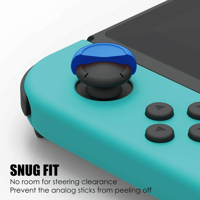 SKULL & CO. NSW THUMB GRIP FOR SWITCH CONTROLLER (MARIO BLUE) (SET OF 6) - DataBlitz