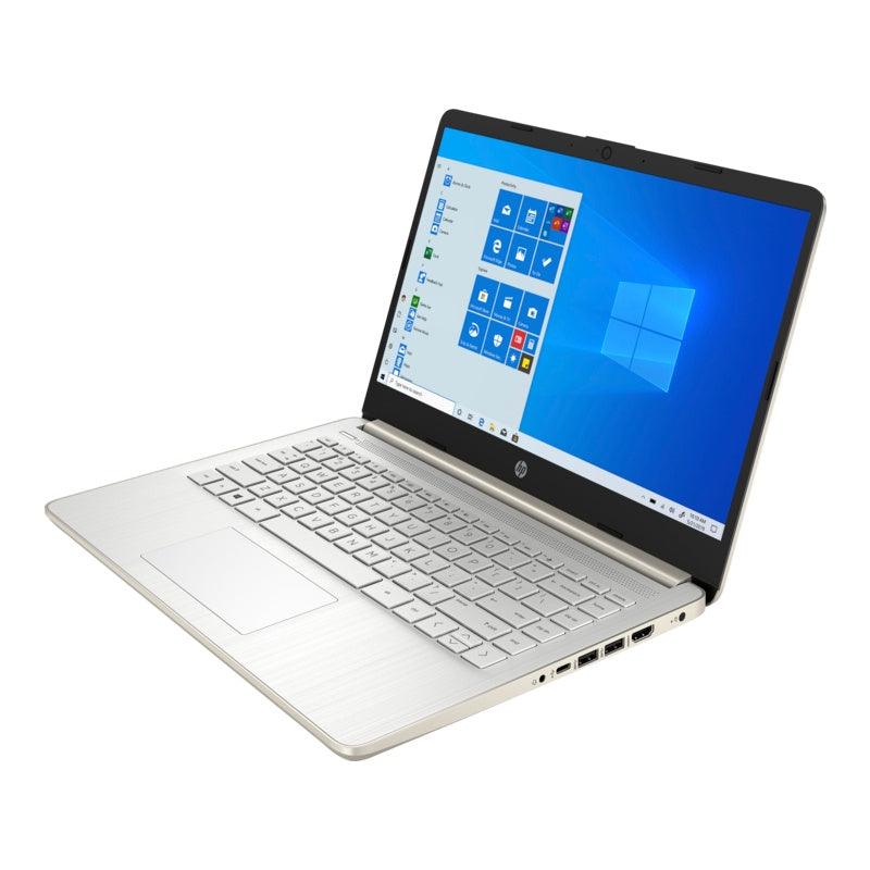 HP 14S-DQ3036TU LAPTOP (PALE GOLD) | 14” HD | PENTIUM SILVER N6000 | 8GB DDR4 | 256GB SSD | INTEL UHD | WIN11 + HP PRELUDE 15.6" TOPLOAD BAG - DataBlitz