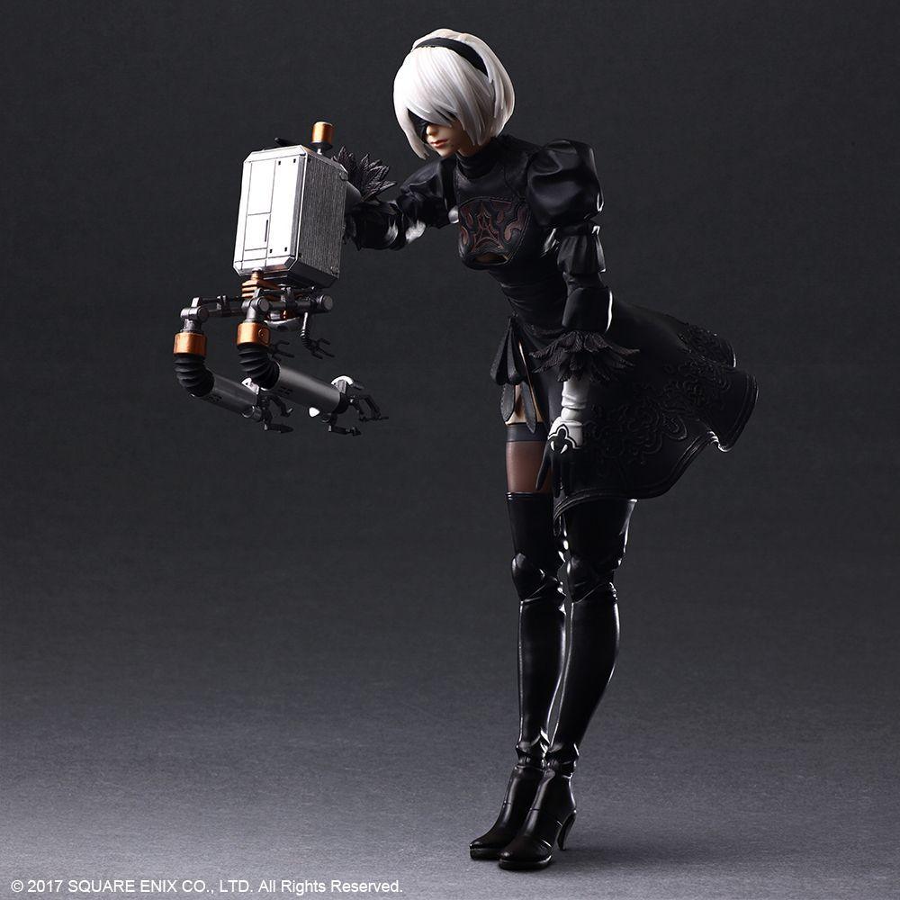 NIER AUTOMATA PLAY ARTS KAI ACTION FIGURE (YORHA NO.2 TYPE B) DELUXE VERSION - DataBlitz