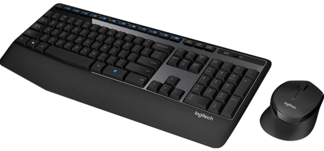 LOGITECH MK345 COMFORT WIRELESS KEYBOARD AND MOUSE COMBO (WINDOWS/CHROME OS) - DataBlitz