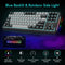 E-YOOSO K-620 Single Light With RGB Side Light 87 Keys Mechanical Keyboard Gray/Black (Red Switch) - DataBlitz