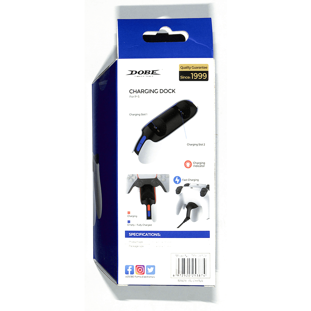 DOBE PS5 CHARGING DOCK FOR P-5 (TP5-05103) - DataBlitz