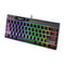 Aula Wind F3061 Membrane RGB TKL Wired Silicone Keyboard (Black) - DataBlitz