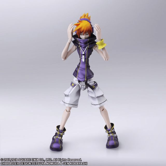 THE WORLD ENDS WITH YOU FINAL REMIX BRING ARTS NEKU SAKURABA ACTION FIGURE - DataBlitz