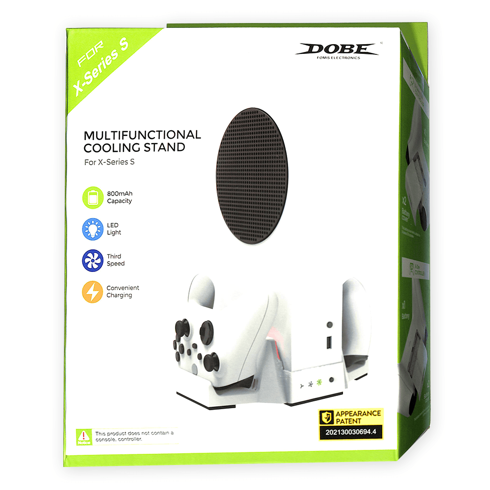 DOBE XBOX SERIES S MULTIFUNCTIONAL COOLING STAND FOR X-SERIES S (TYX-0663) - DataBlitz