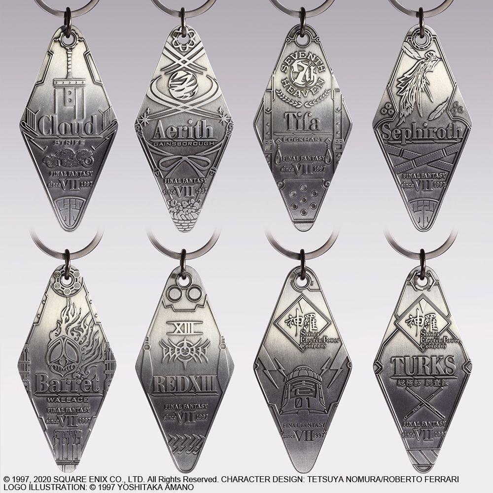 Final Fantasy VII Remake Motel Key Holder Blind Box*  (One Random Key Holder) - DataBlitz