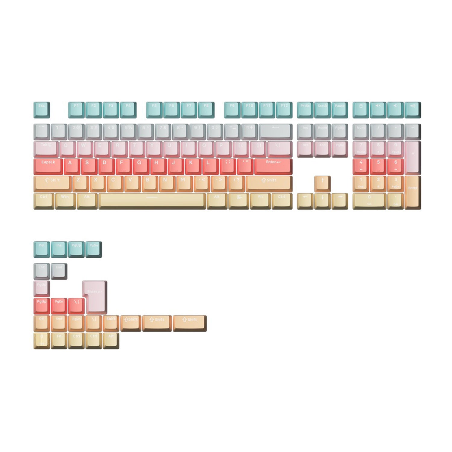 MonsGeek Ice Cream Keycap Set (132-Key)