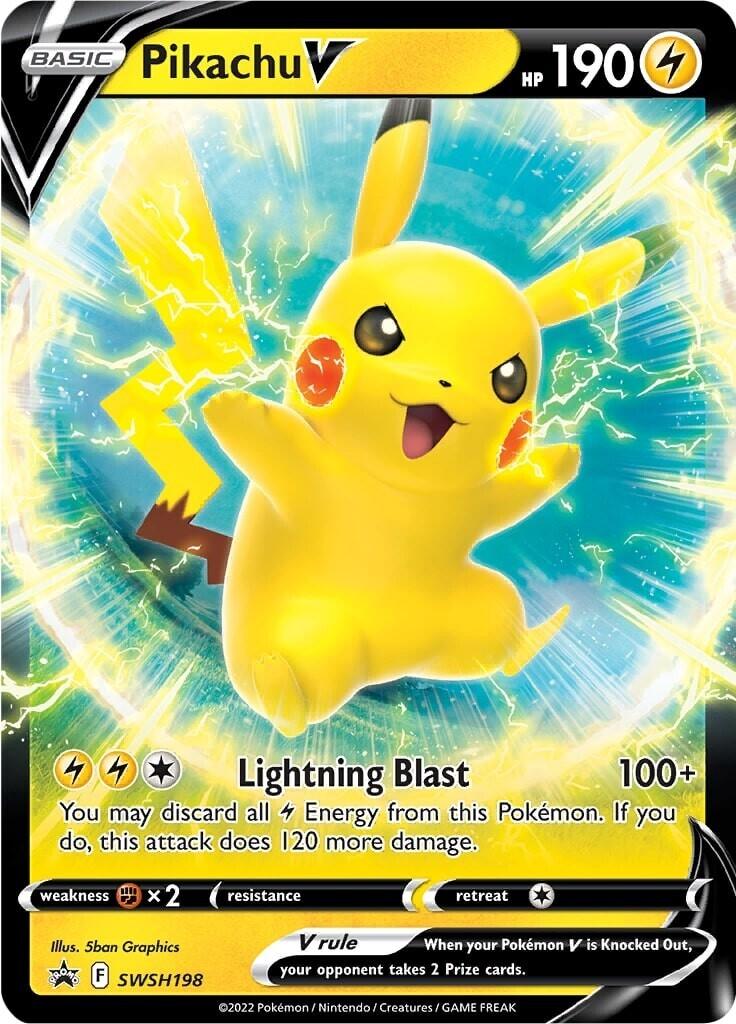 pokemon pikachu trading card GAME V SHOWCASE (290-80911) Preserved in a tamper Pokemon Trading Card Game Hidden