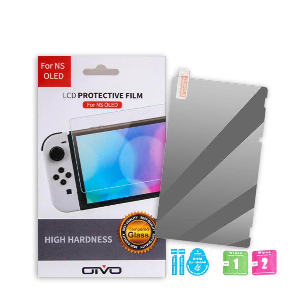 NSW OIVO LCD PROTECTIVE FILM TEMPERED GLASS 9H HARDNESS FOR NS OLED (IV-SW160)