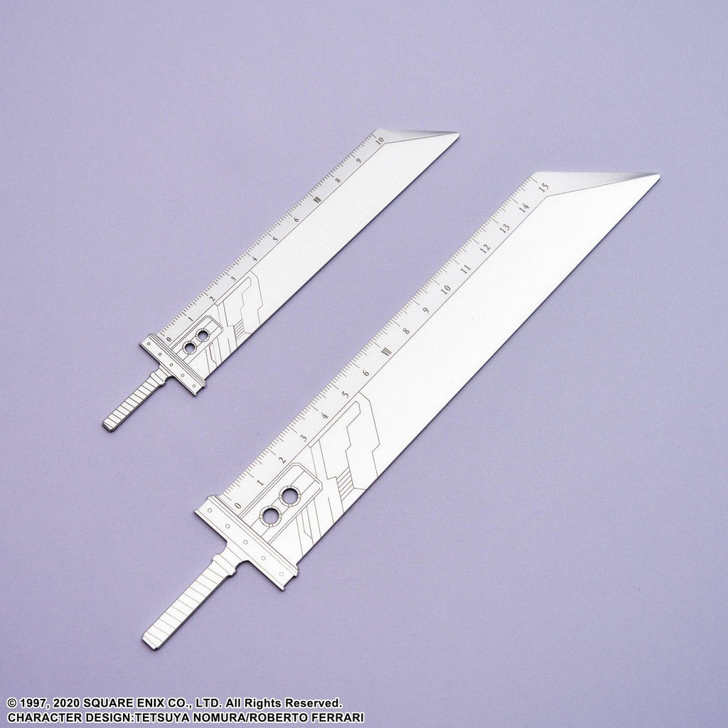 Fati Steel Ruler Final Fantasy VII Remake Metal Ruler Set - Buster Sword