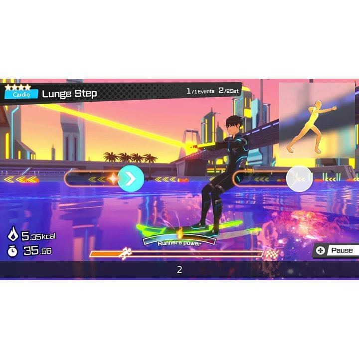 Fitness Games Workout For Switch Knockout Home Fitness (Nintendo