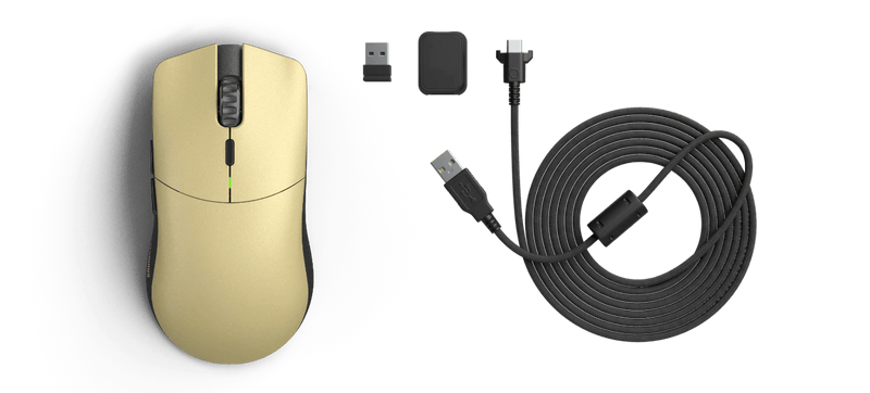 Glorious Forge Model O Pro Wireless Gaming Mouse (Golden Panda) - DataBlitz