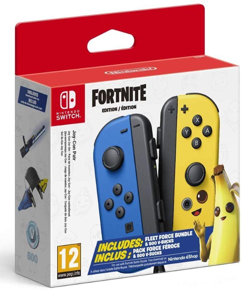 NSW JOY-CON CONTROLLER (L) / (R) FORTNITE EDITION (INCLUDES FLEETFORCE BUNDLE + 500 V BUCKS) (EU) - DataBlitz