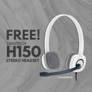 MSI MODERN 14 B4MW-225LA 14" LAPTOP + FREE LOGITECH H150 STEREO HEADSET (CLOUD WHITE) - DataBlitz