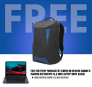 LENOVO NB IDEAPAD GAMING 3 15ARH05 82EY00FKPH LAPTOP (ONYX BLACK) | 15.6" FHD | RYZEN 5 4600H | 8GB DDR4 | 1TB HDD | GTX 1650 | WIN10 + LENOVO IDEAPAD GAMING BACKPACK - DataBlitz