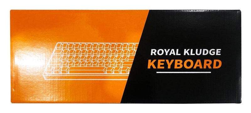 ROYAL KLUDGE RK68PLUS RK871 TRI-MODE RGB 68 KEYS HOT SWAPPABLE MECHANICAL KEYBOARD WHITE (BLUE SWITCH) - DataBlitz