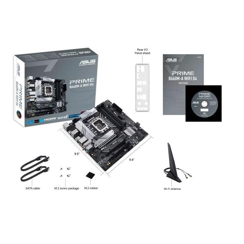 Asus Prime B660M-A Wifi D4 Motherboard - DataBlitz