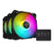 Asus TUF Gaming TF120 ARGB Fan - Triple Pack With ARGB Controller (Black) - DataBlitz