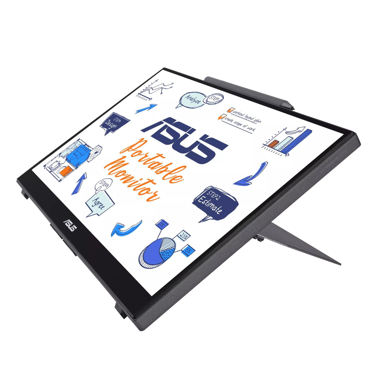 ASUS Zenscreen INK MB14AHD 14” FHD IPS Portable Monitor - DataBlitz