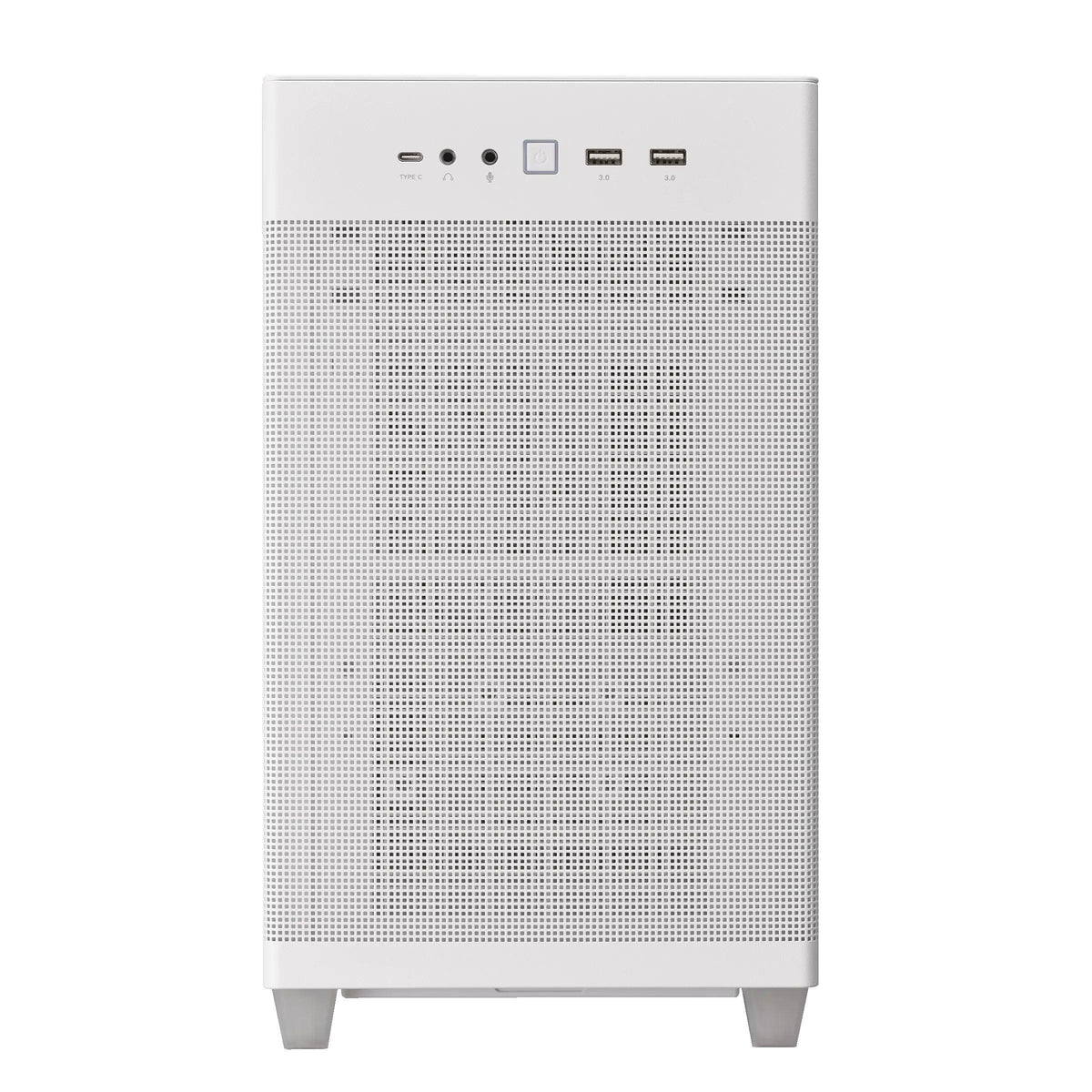 ASUS Prime AP201 Micro-ATX Case Mesh (White) - DataBlitz