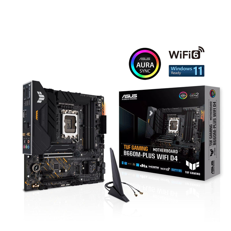 Asus TUF B660M-Plus Wifi D4 Motherboard - DataBlitz