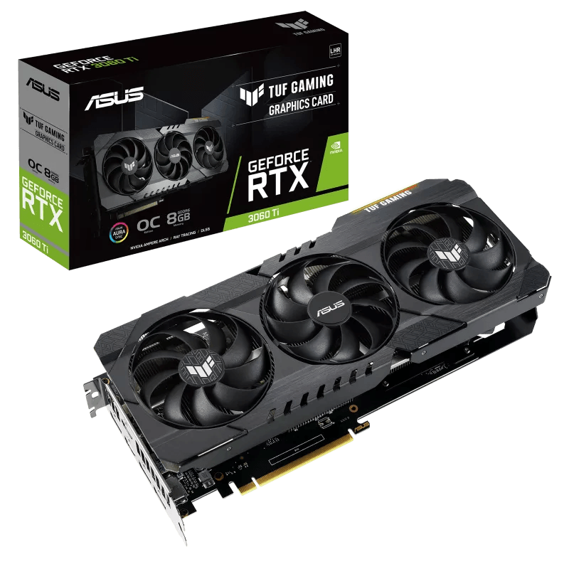 Asus TUF RTX 3060TI 8G V2 OC Gaming Graphics Card - DataBlitz