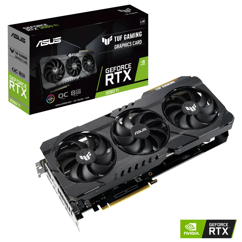 Asus TUF RTX 3060TI 8G V2 OC Gaming Graphics Card - DataBlitz