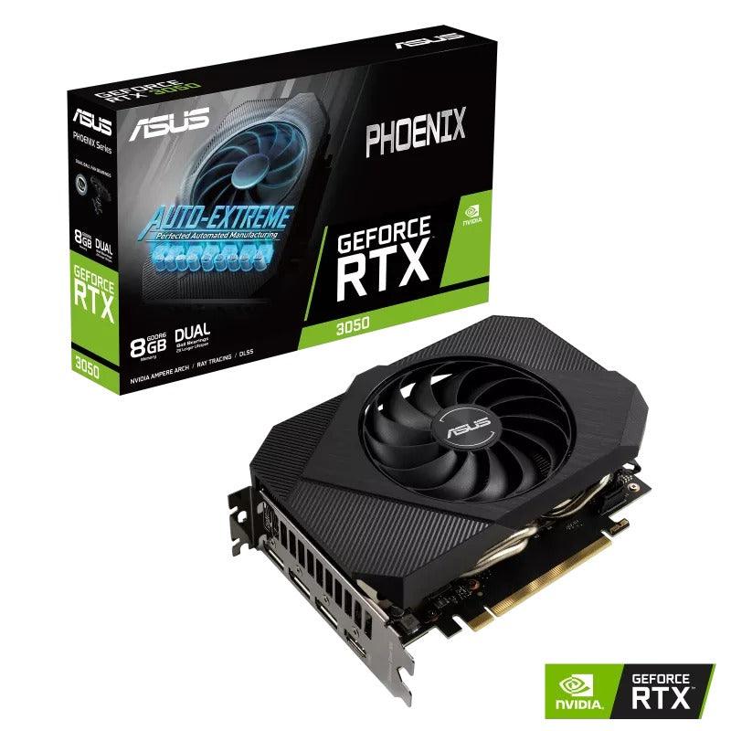 ASUS GeForce RTX 3050 8GB Phoenix PCIE Graphics Card - DataBlitz